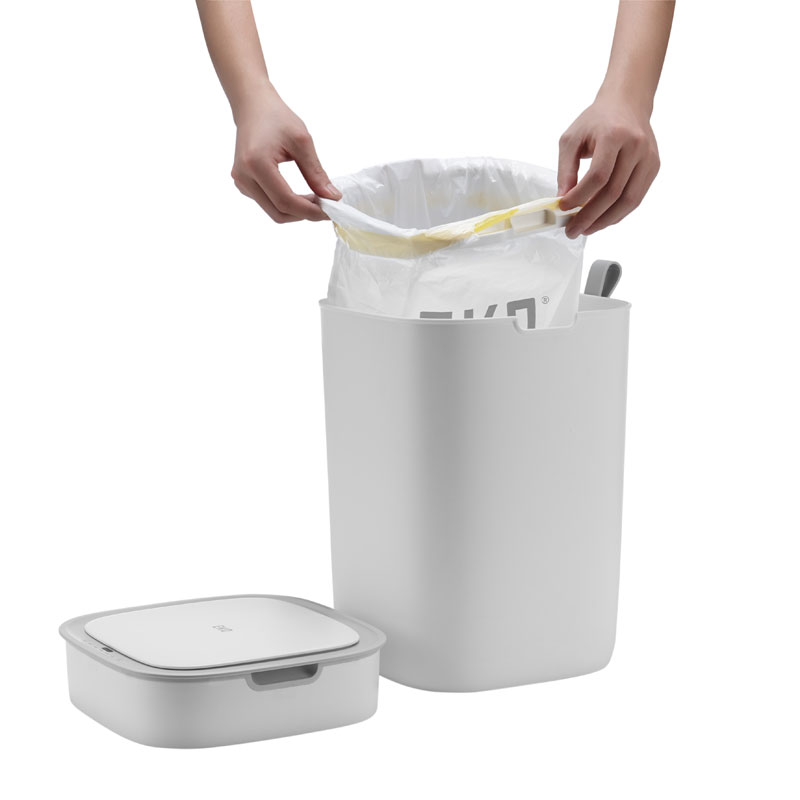 Morandi Smart Sensor Bin 12 liter, EKO - wit