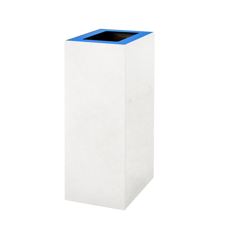 Top modulaire afvalscheidingsunit 60 liter, V-part - blauw