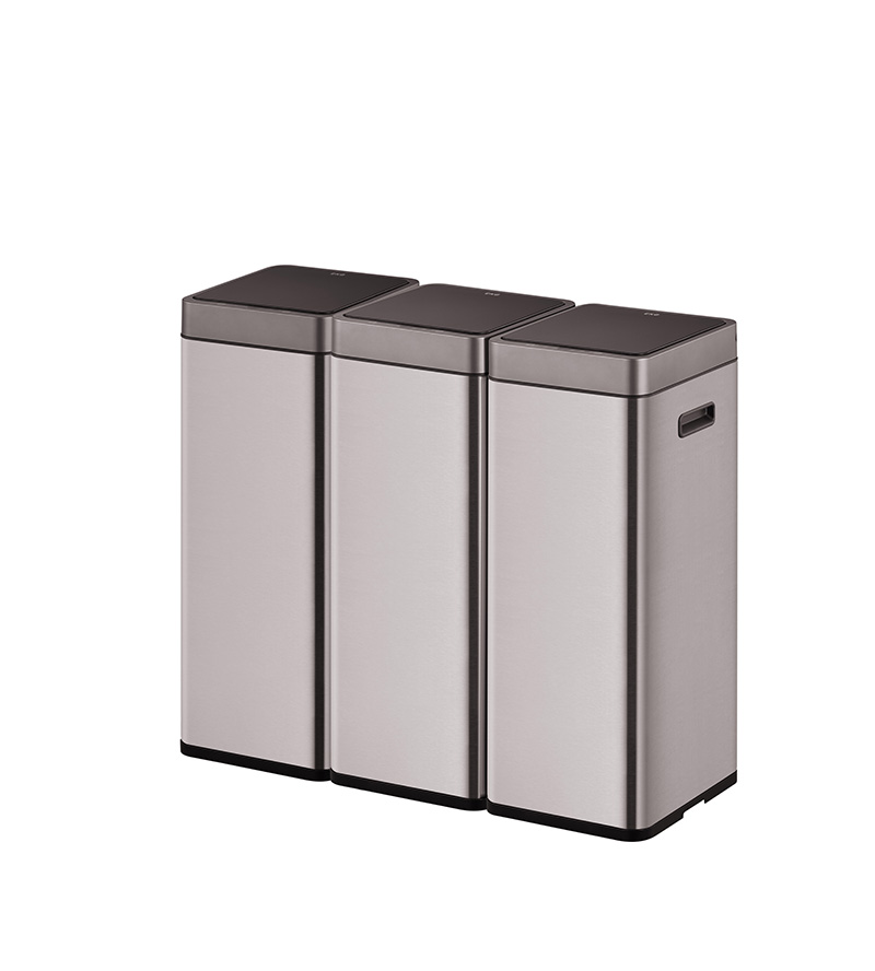 Mirage Slim Sensor Bin 30 liter, EKO - mat rvs