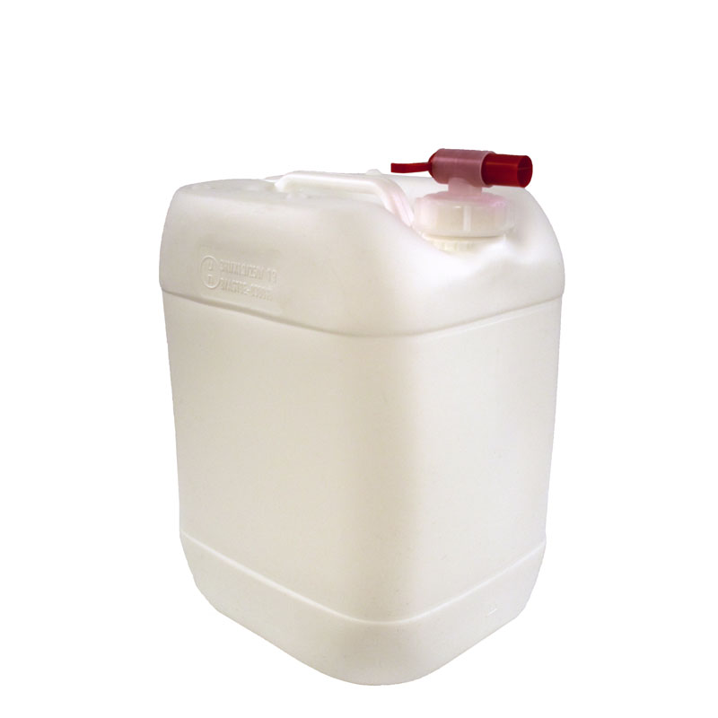 Jerrycan met Kraandop 10 liter 1x4 stuks