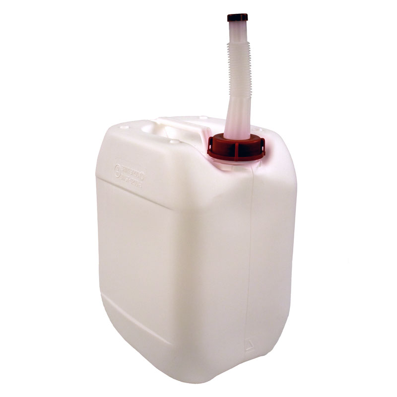 Jerrycan met Schenktuit 20 liter 1x4 stuks