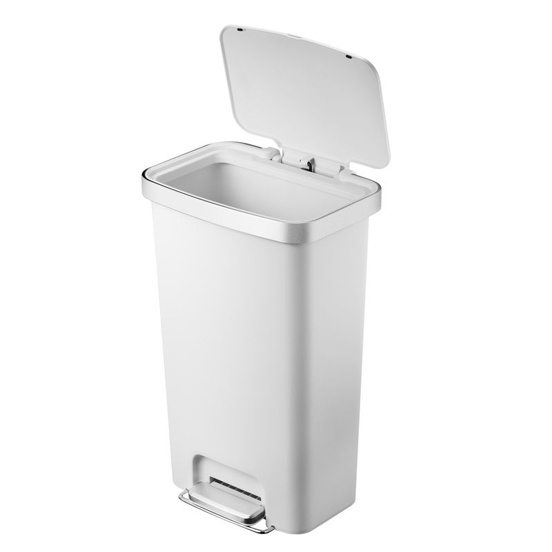 Hana pedaalemmer 45 liter, EKO - wit