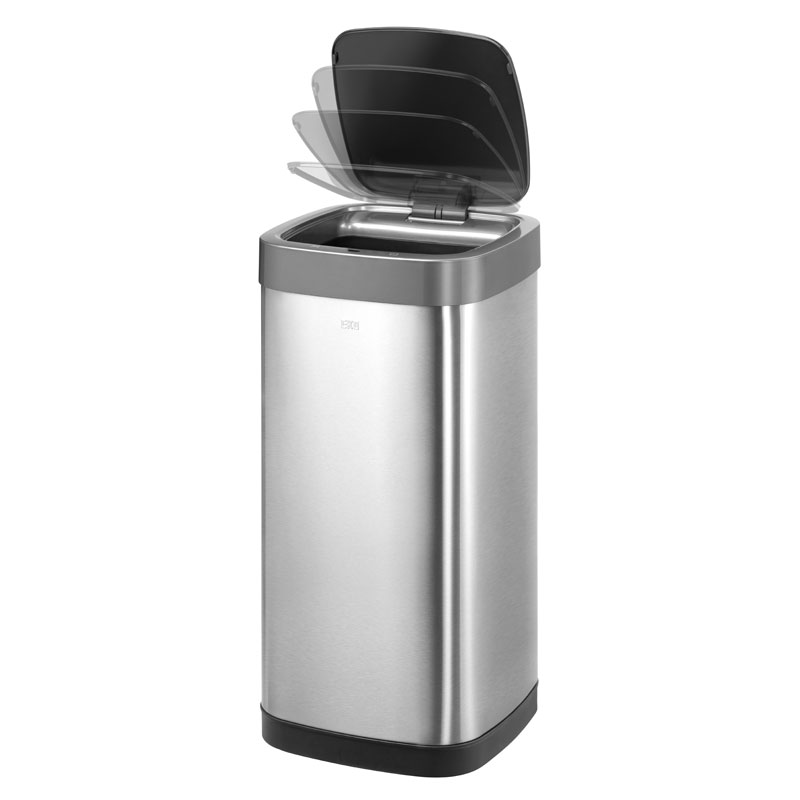 EcoSmart Sensor Bin 50 liter, EKO - mat rvs