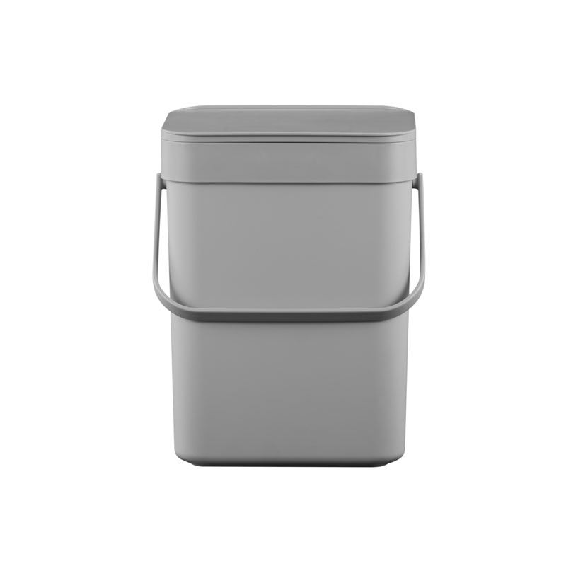 Puro II Food Waste Caddy 5 liter, EKO - grijs