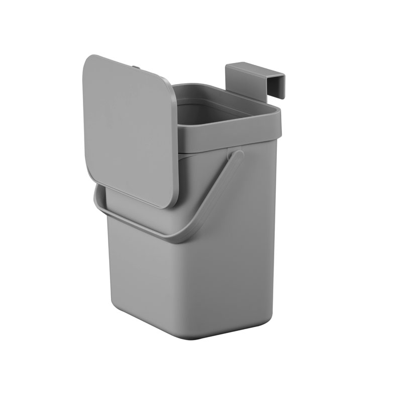 Puro II Food Waste Caddy 5 liter, EKO - grijs