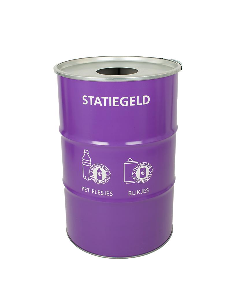 Afvalbak Statiegeld met inwerpopening 200 liter, The BinBin