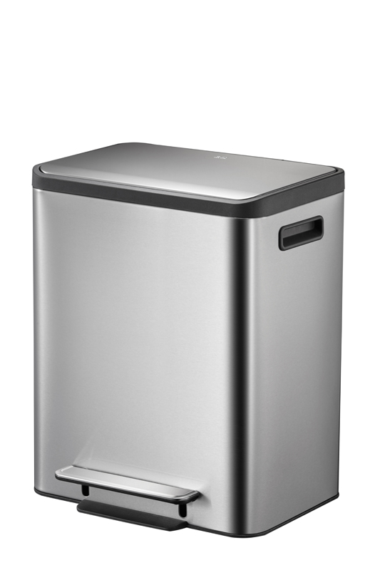 EcoCasa Recycler pedaalemmer 15+15 liter, EKO