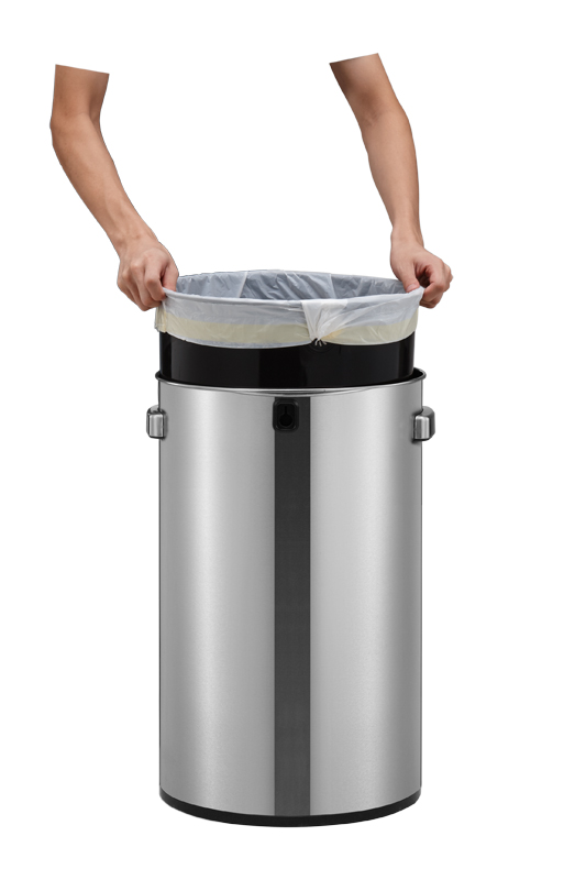 Urban Bin 60 liter, EKO - mat rvs