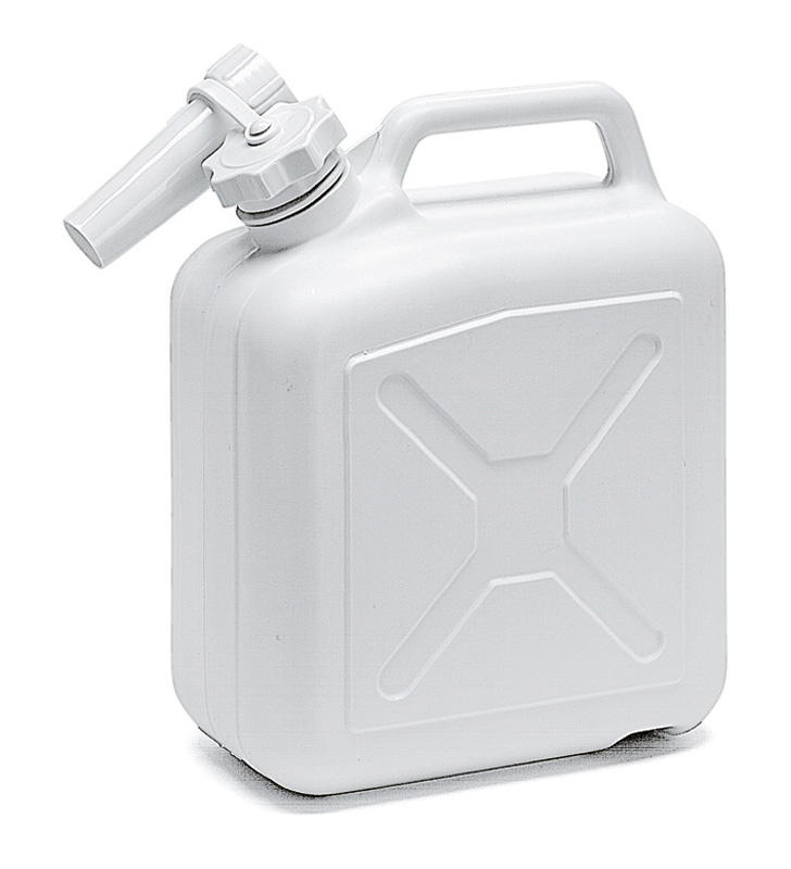 Jerrycan met schenktuit 5 liter, CurTec